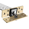 Close-up of the Fcast4003Bfs Astra 4003 Series Concealed Fire Door Closer Brass Square Front showing the brass square front plate and components