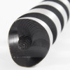 Close-up of the drill end from an astra 3000 series installation kit showing spiral grooves and a central point