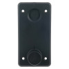 dorgard fire door retainer floorplate large shown from the front with four screw holes and two raised circular features