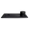 Front view of dorgard floorplate kit with bumpstop showing flat base and raised bumpstop section