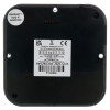 Back view of the dormag smartsound fire door holder showing product label and mounting points