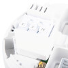 Closeup of the Fhn600Relay Firehawk mains rechargeable battery relay base showing terminal connections labeled L I N