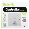 Image of the Fhnthr Firehawk Mains Powered Test Hush Base Relay Box packaging showing product details and features