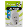 Image of the Fico5B X Firehawk Co5B Carbon Monoxide Alarm Box showing the packaging with the alarm device on front