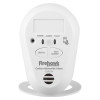 Front view of the Firehawk CO7B 10-year carbon monoxide alarm with display, indicator lights, and control buttons.