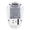 Back view of Fico7B10Y Firehawk Co7B10Y Carbon Monoxide Alarm showing label and mounting details