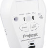 Closeup of the Fico7B10Y Firehawk Co7B10Y Carbon Monoxide Alarm showing buttons and indicator lights