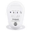 White Fico7B10Y Firehawk Co7B10Y Carbon Monoxide Alarm front view showing buttons and display screen