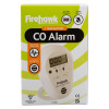 Packaging box showing Fico7Bd Firehawk Co7Bd Digital Carbon Monoxide Alarm with display and buttons on front panel