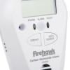 Closeup of Fico7Bd Firehawk Co7Bd Digital Carbon Monoxide Alarm showing buttons and display panel