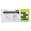 Box packaging showing Fifh800Hia Firehawk Hard Hearing Alarm Box with product images and feature descriptions