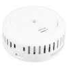 White Fifhb10 Firehawk Fhb10 smoke alarm angled view showing ventilation slots and test button