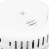 Closeup image of Fifhb10 Firehawk Fhb10 smoke alarm showing vents and test button area