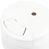 Closeup of Fifhb150 Firehawk Fhb150 Midi Smoke Alarm showing test button and vent details