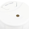 Closeup image of Fifhb155 Firehawk Fhb155 Midi Smoke Alarm showing test/hush button and sensor hole