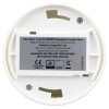 Back view of Fifhb160 Firehawk Fhb160 Midi Smoke Alarm showing label and mounting base