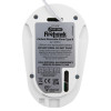 Back view of Fifhco10Rf Firehawk Co10Rf Carbon Monoxide Alarm showing label with safety instructions and certification marks
