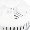 Closeup image showing the design details of the Fifhh10 Firehawk Fhh10 Heat Alarm in white plastic casing