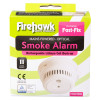 Image of Fifhn250Rb Firehawk Fnh250Rb Mains Sealed Lithium Battery Smoke Alarm Box with packaging and product shown
