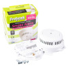 Image showing Fifhn250Rb Firehawk Fnh250Rb Mains Sealed Lithium Battery Smoke Alarm with baseplate, screws and packaging box