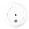 White Fifhn250Rb Firehawk Fnh250Rb Mains Sealed Lithium Battery Smoke Alarm shown from the front view