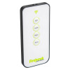 angled Fifhn600Ir Firehawk 600 Remote Control showing front buttons on a white and black device