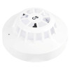 White Flap65H90 Apollo Series 65 Class Cs 90C static heat detector shown from angled view with visible vents and centre label CS