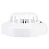 Side view of Flap65H90 Apollo Series 65 Class Cs 90C Static Heat Detector in white casing