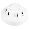 White Flap65Opt Apollo Series 65 Optical Smoke Detector shown at an angled view on a white background