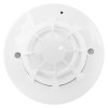 Front view of the apollo discovery multi sensor detector showing its circular white design and sensor elements
