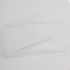 Apollo transparent hinged manual call point cover shown from the side on a plain background