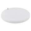 apollo cover white shown from an angled view displaying its round shape and smooth surface