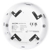 Back view of Flash90 Apollo Alarmsense 90 Deg Fixed Heat Detector showing mounting bracket and label details