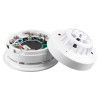 alarmsense a1r rate of rise heat detector with its cover removed showing internal circuitry and wiring separated
