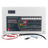 c tec cfp alarmsense fire alarm panel 8 zone with labelled control panel buttons and included wiring and tools laid out