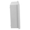 Side view of c tec cfp alarmsense fire alarm panel 8 zone showing the profile and edges of the unit