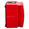 side view of kac weatherproof manual call point surface mounted showing red and black casing