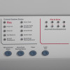 kentec sigma cpr 4 zone repeater panel showing various indicator lights and control buttons