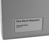 Label on kentec sigma cpr 4 zone repeater panel showing model number and country of manufacture