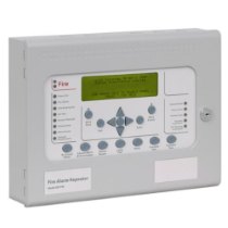Front view of kentec syncro view repeater panel showing display screen and control buttons