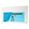 c tec efp networkable fire alarm repeater panel 16 zone showing front with buttons and display screen on white casing