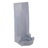 fmc modular fire extinguisher stand grey shown from an angled view against a white background