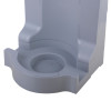 fmc modular fire extinguisher stand grey showing the base part with a circular recessed area