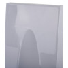 Top view of the grey fmc modular fire extinguisher stand showing its smooth surface and shape