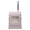 back view of evacuator synergy plus wireless site alarm base station showing antenna and mounting area