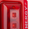 closeup of the red light on an evacuator synergy plus wireless sounder strobe