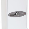 Front view of phoenix fire ranger 1511 s1 electronic lock showing keypad and handle on white surface