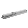 angled silver foil tube of fas fire door intumescent acrylic sealant on a white background