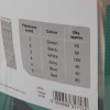 Quantity list showing thickness, colour, and approximate quantity of plastic fire door packer strips