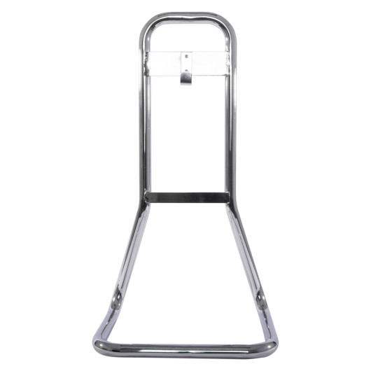 ultrafire single chrome fire extinguisher stand showing front bracket b and overall metal frame design